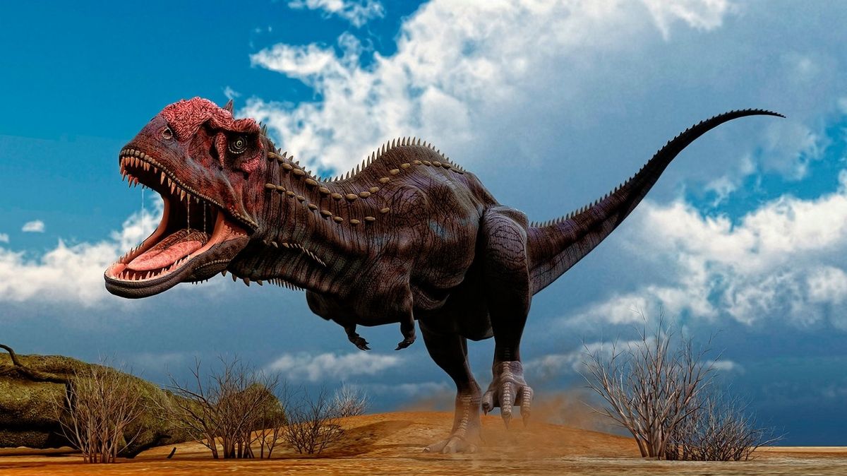 Madagaskarský Majungasaurus