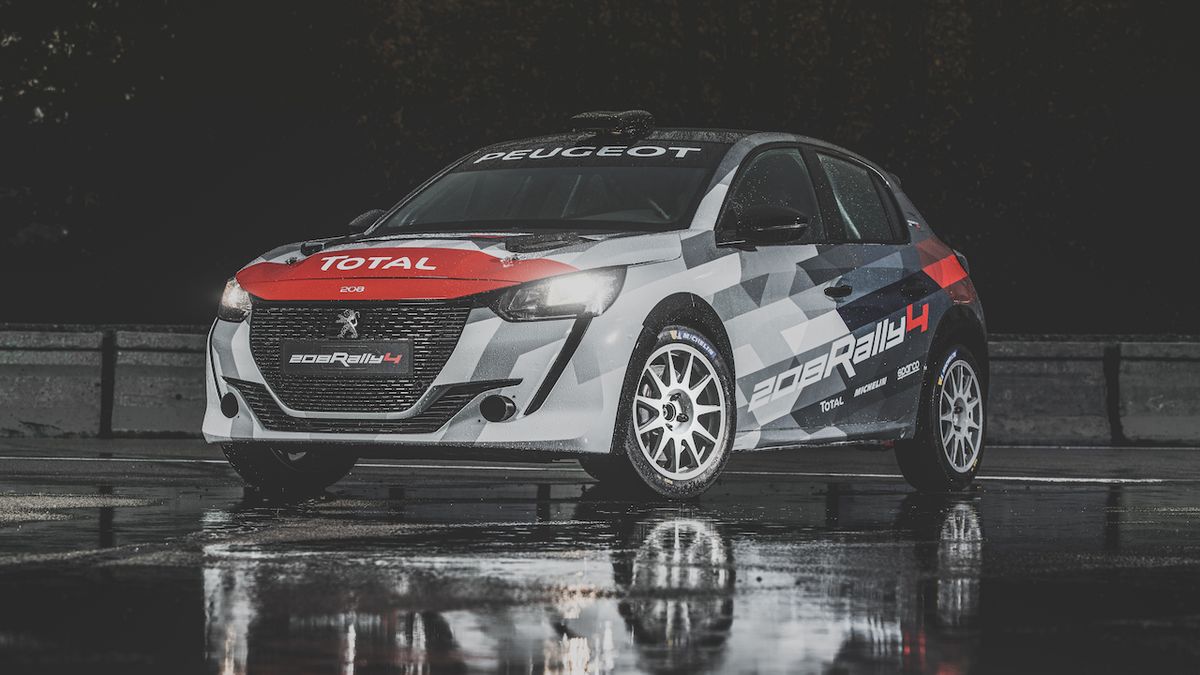 Závodní speciál Peugeot 208 Rally 4