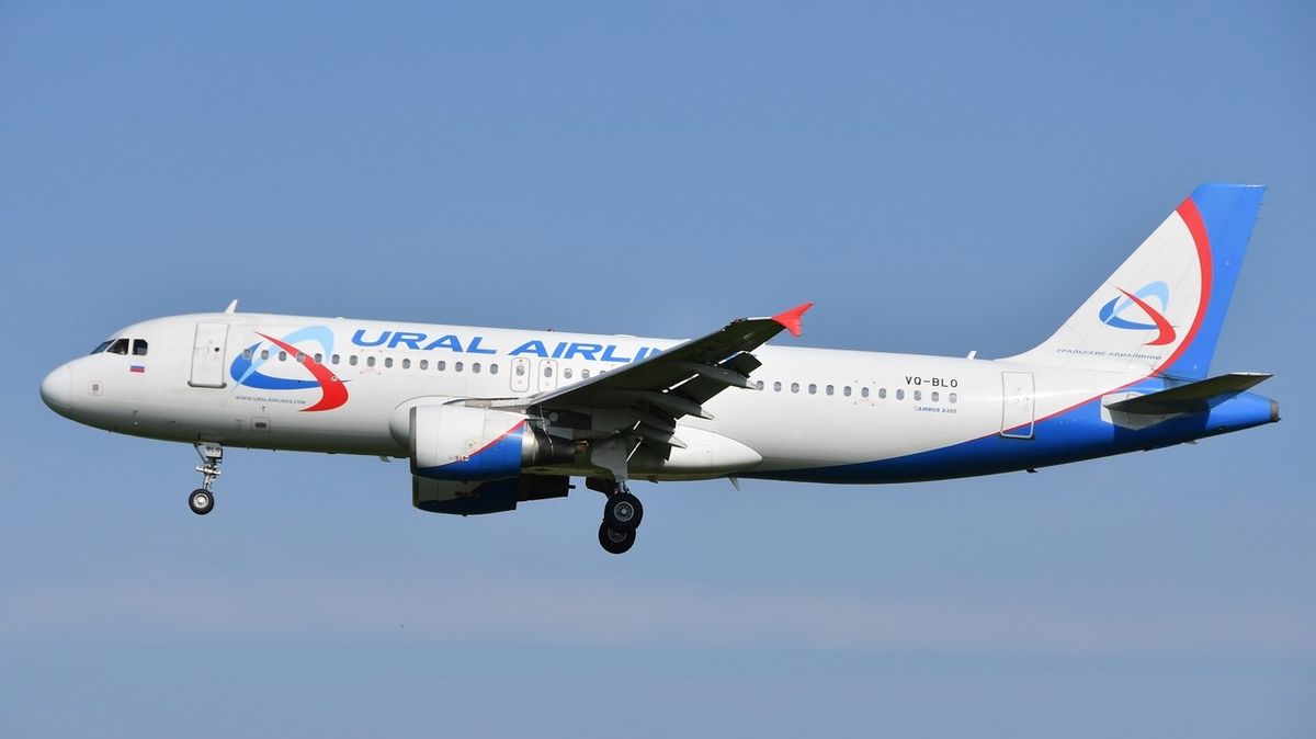 Airbus A320 společnosti Ural Airlines