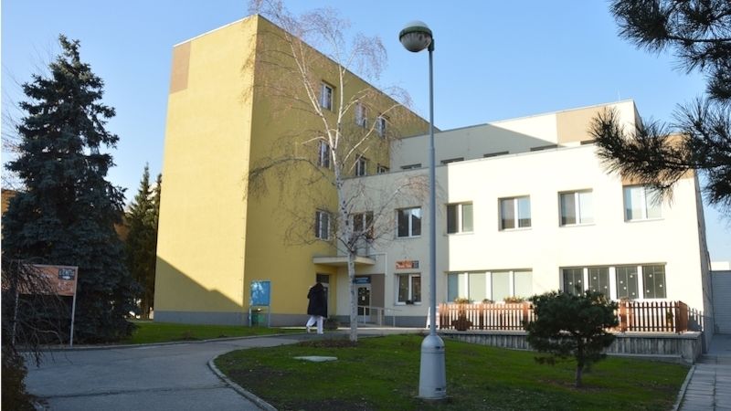 Stravovací pavilon v Městské nemocnici Ostrava.