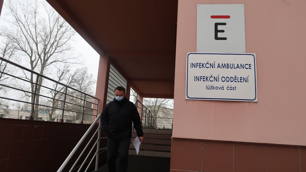 Infekční oddělení nemocnice v Uherském Hradišti