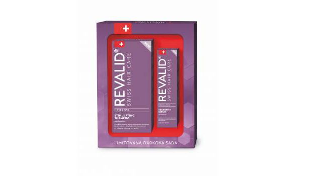 Revalid Hair Loss Edition šampon a sérum - Podporuje a urychluje růst vlasů, zpomaluje jejich vypadávání, a tak zvyšuje hustotu vlasů. Působí přímo na kmenové buňky vlasového folikulu, které tvoří základ každého nového vlasu, Dr.Max 699 Kč