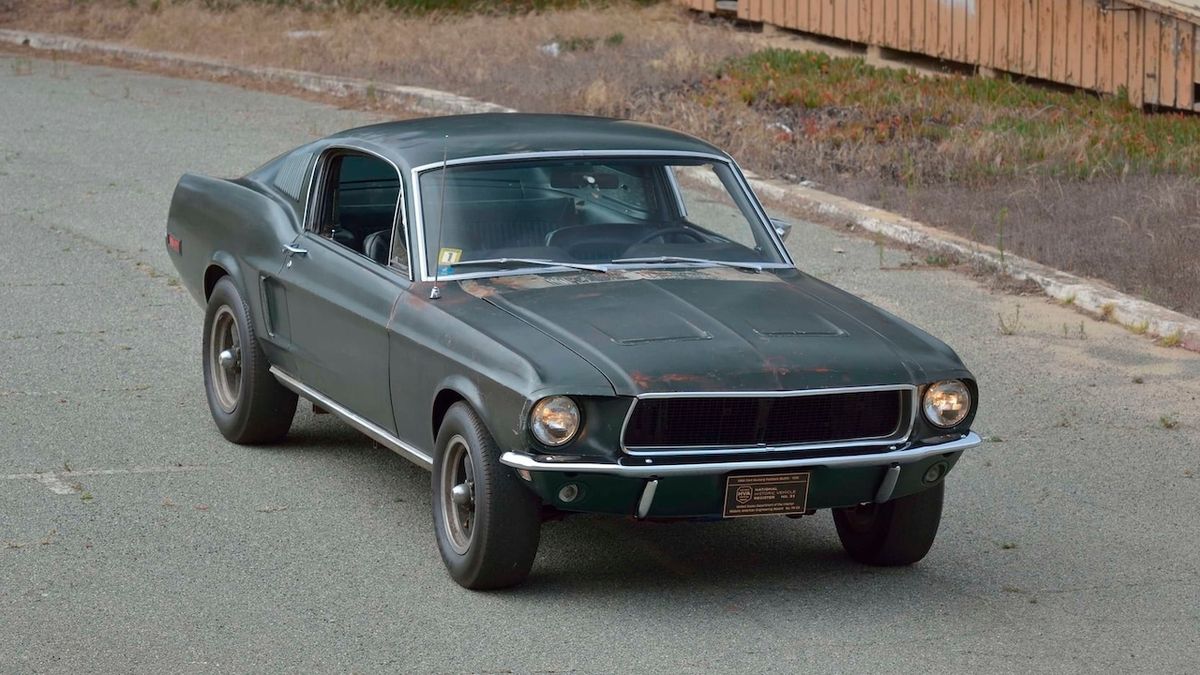 Ford Mustang 1968 z filmu Bullitův případ