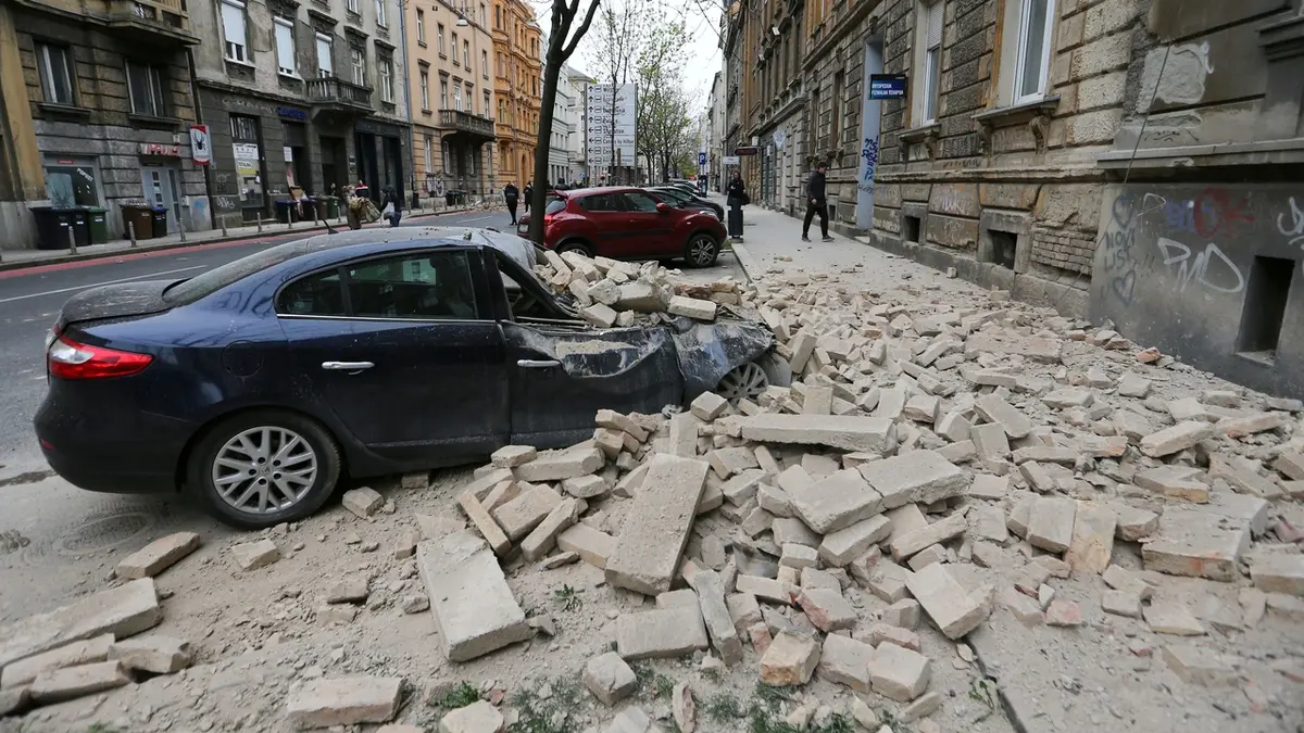 Image result for zemětřesení v Záhřebu