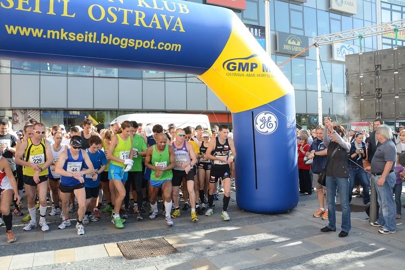 Ostravský maraton  odstartovala Jarmila Kratochvílová