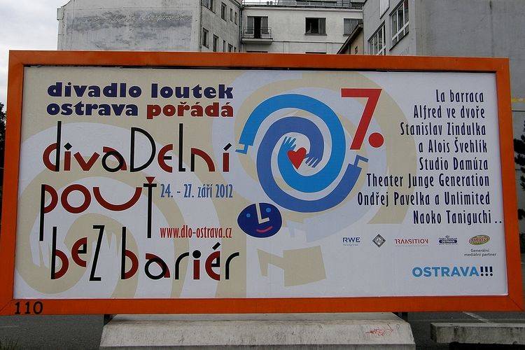 7. Divadlení pouť bez bariér v Ostravě.
