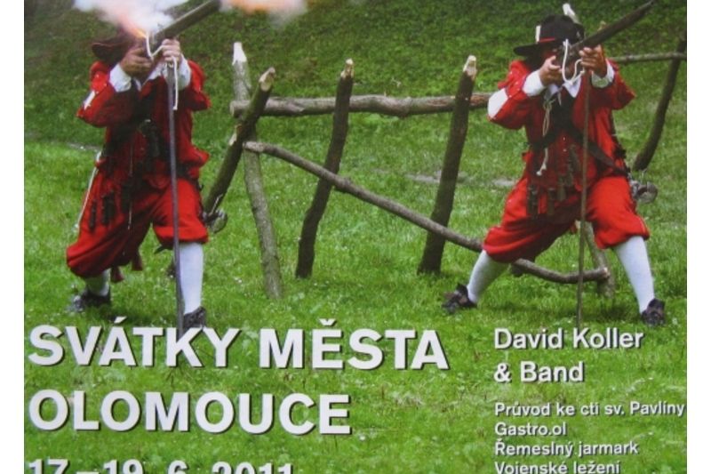 Součástí Svátků města Olomouce budou i šermířská vystoupení.