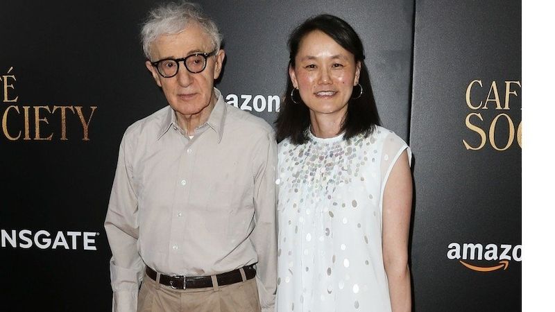 Woody Allen se svou ženou