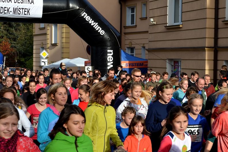 Hornická desítka Frýdek-Místek. Běh pro zdraví absolvovalo 524 běžců.
