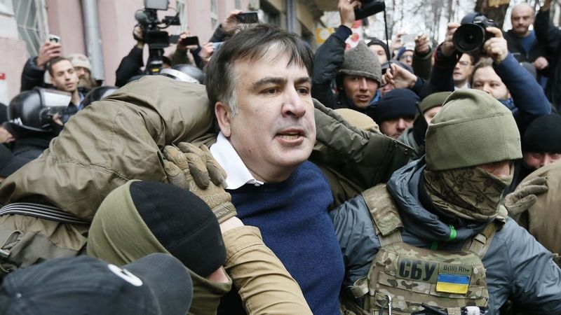 Michaila Saakašviliho v Kyjevě zadrželi již po několikáté (archivní snímek)