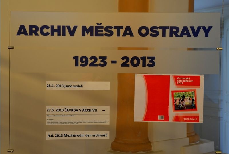 Mezinárodní den archivů. 90let Archivu města Ostravy
7.6.2013