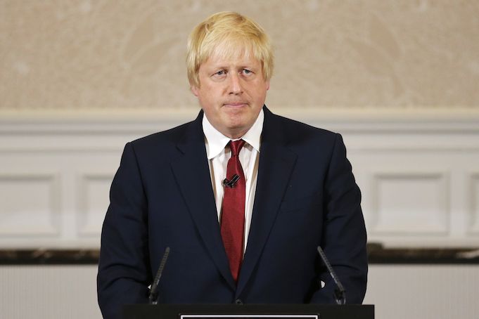 Bývalý londýnský starosta Boris Johnson byl hlavní tváří kampaně Leave.