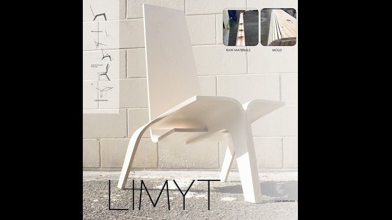 Židle nazvaná Limyt je dílem Liema My Trana z USA.