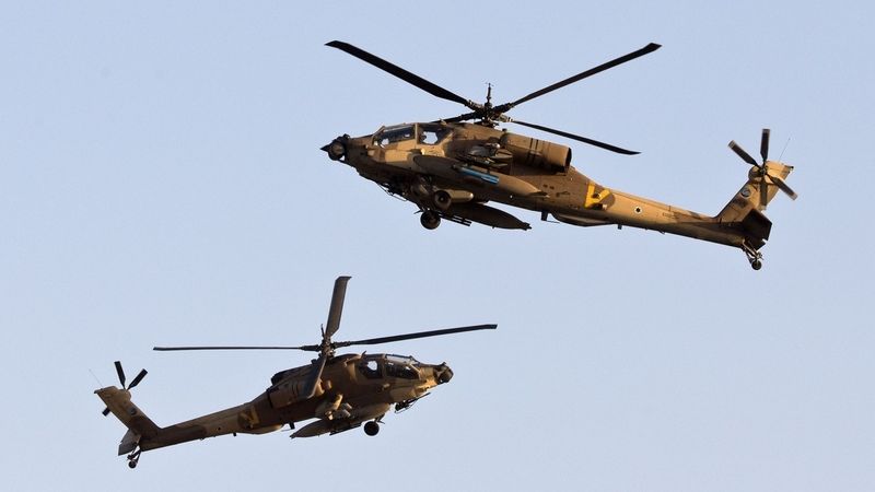 Izraelské stroje AH-64