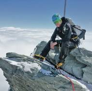 Moderátorka na nejvyšším vrcholu Rakouska Grossglockneru (3798 m) 