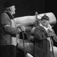 Dobytí severního pólu (premiéra 1985). Zdeněk Svěrák a Jan Hraběta