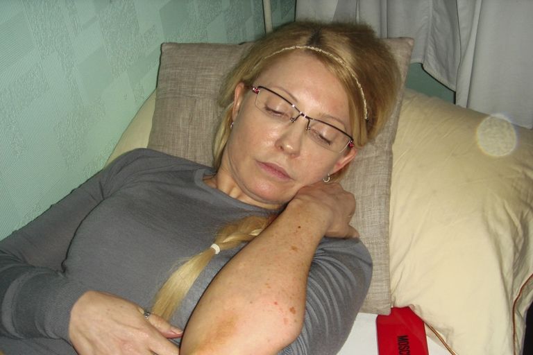 Julija Tymošenková v charkovské věznici