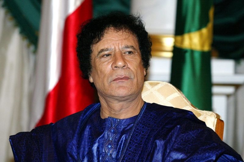 Libyjský vůdce Muammar Kaddáfí