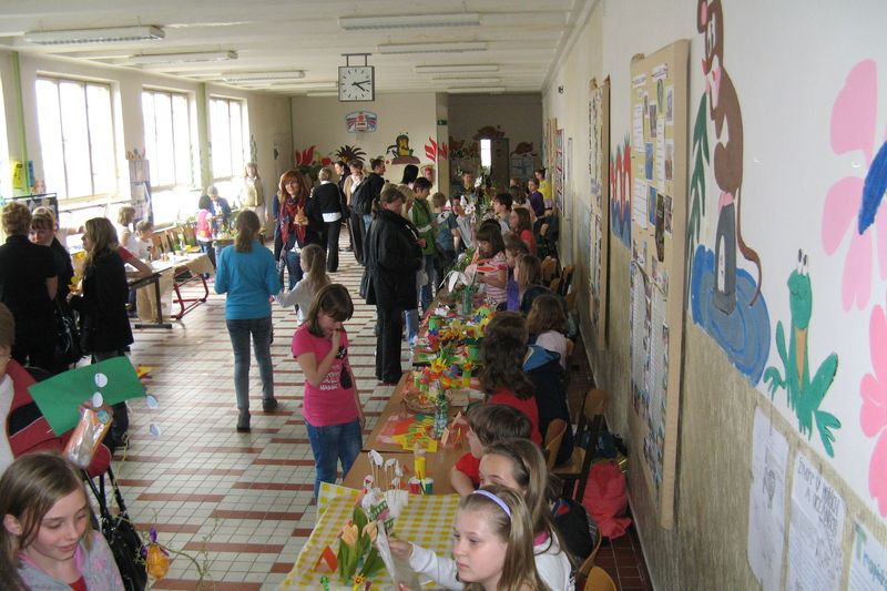 Velikonoční jarmark na 22. základní škole v Plzni