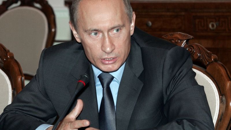 Vladimir Putin jako ruský prezident