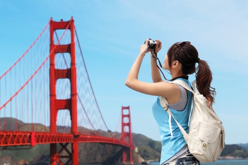 Nejfotogeničtější most na světě leží v San Franciscu v úžině Golden Gate. 