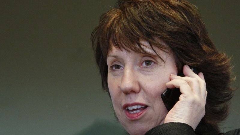 Vysoká představitelka EU pro zahraniční politiku Catherine Ashtonová