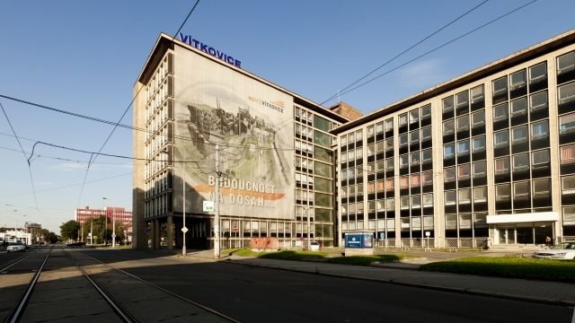 Budova ředitelství Vítkovic v Ostravě