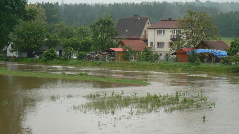 Problémy s o povodněmi přináší Českým Budějovicím pravidelně řeka Malše.