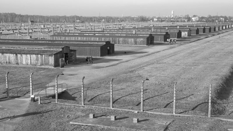 Někdejší koncentrační tábor Birkenau u polského Krakova. Ilustrační foto