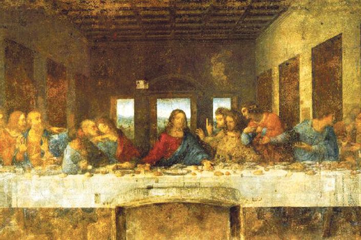 I kdyby Leonardo da Vinci nemaloval nic jiného, Poslední večeří vstoupil mezi nesmrtelné. 