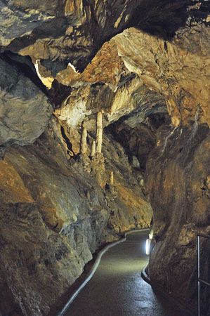 Jeskyně prošly značnou modernizací.
