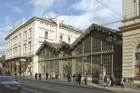Hala pražského Masarykova nádraží