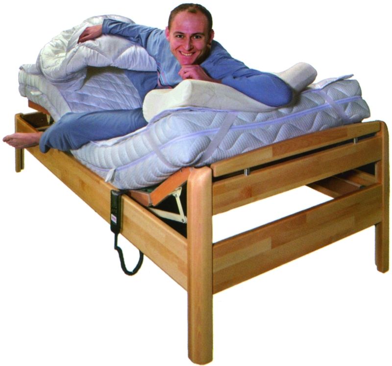 Zdravé spaní umožní polohovací rošt, kvalitní matrace a dostatečně vysoká postel s čely.