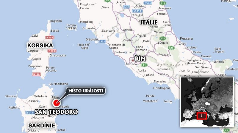 Na Sardinii kvůli požárům evakuovali pět set lidí 