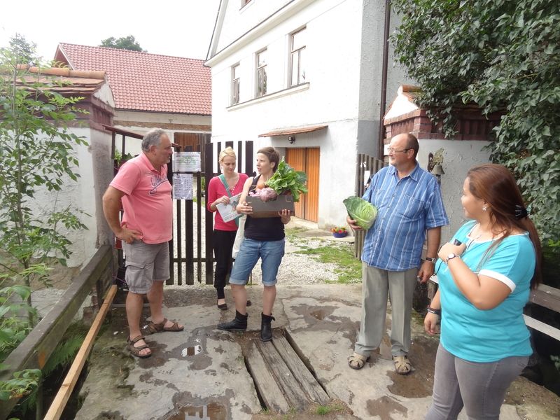 Návštěva rodinné farmy pana Josefa Krůse v Domažličkách