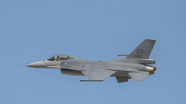 Lockheed F-16 amerického letectva 