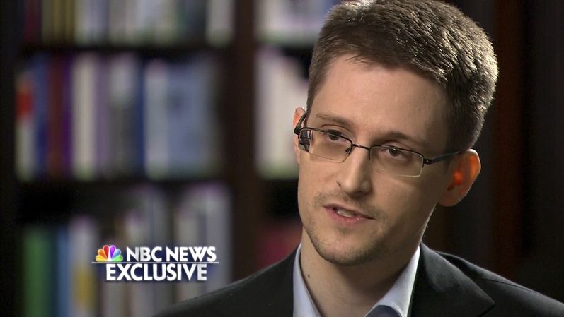 Edward Snowden poskytl svůj první televizní rozhovor stanici NBC News.