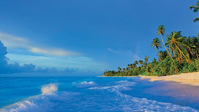 Dhaalu je jeden z těch méně známých atolů.