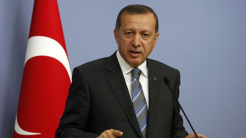 turecký premiér Recep Tayyip Erdogan