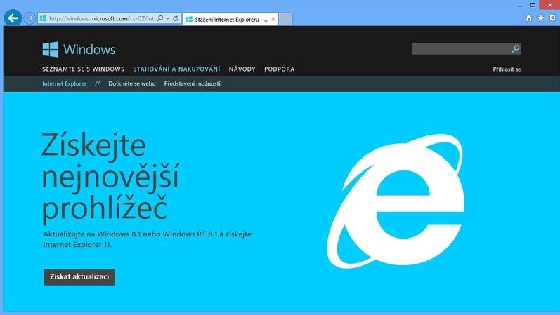 Microsoft pohřbí Internet Explorer