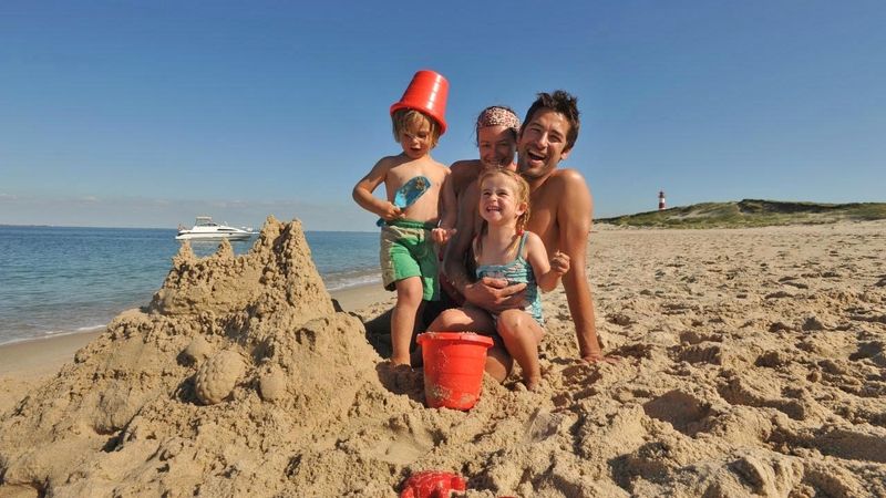 V létě je Sylt oblíbeným cílem pro rodinnou dovolenou