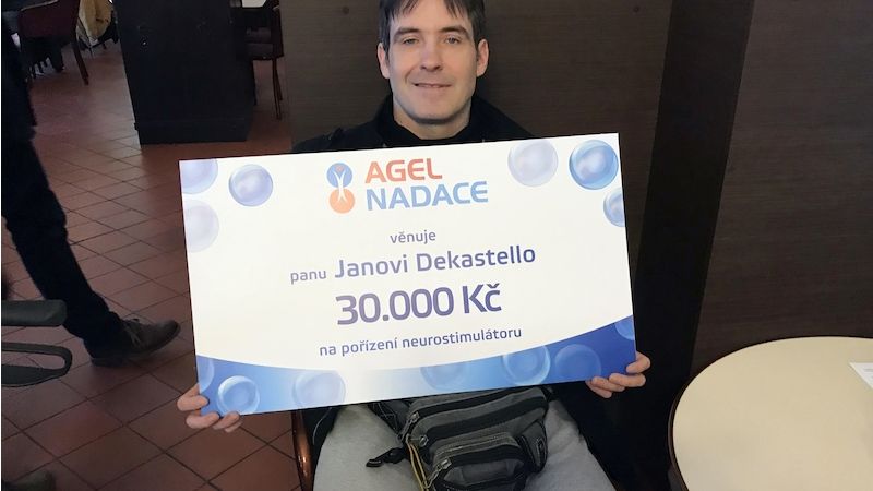 Jan Dekastello z Prahy získal podporu na zakoupení speciálního přístroje.