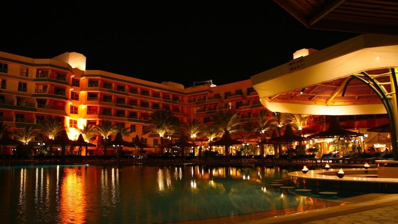 Hotel v egyptské Hurghadě. Ilustrační foto