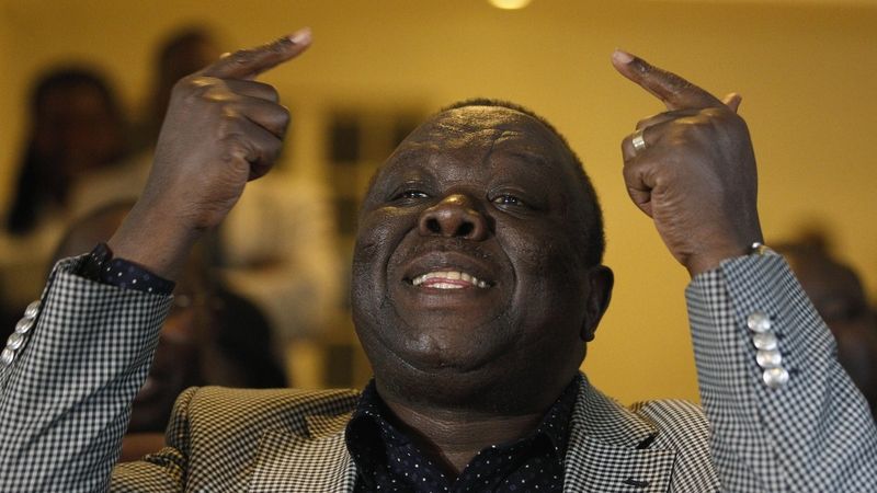 Zimbabwský premiér Morgan Tsvangirai výsledky voleb odmítl