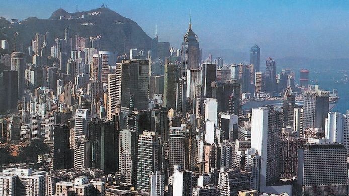 Jeden mrakodrap vedle druhého, to je Hongkong.