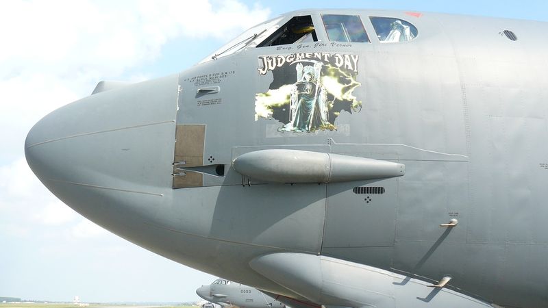 B-52H Stratofortress v Ostravě