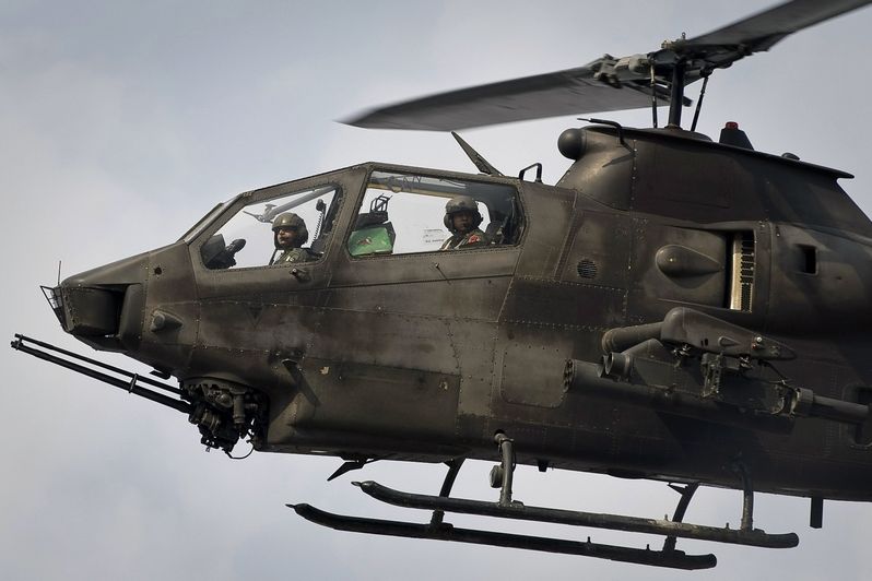 Bitevní vrtulník AH-1 Cobra pákistánského letectva