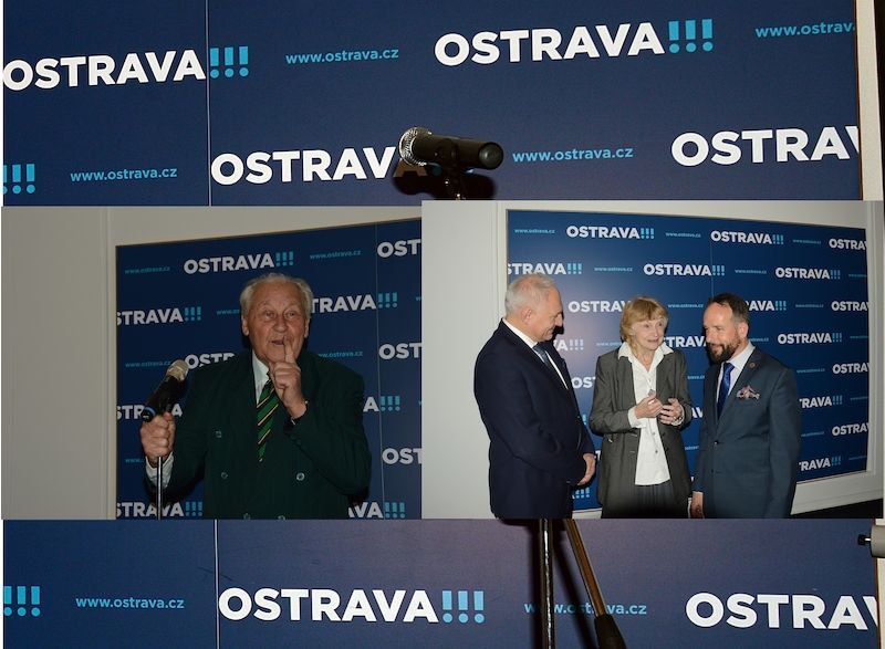 Ostrava 10.11.2017 Další laureáti aknety Senior roku 2017: Miroslav Šmíd, Marie Viková
