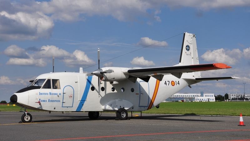 Stroje CASA C-212 využívá především španělské letectvo.