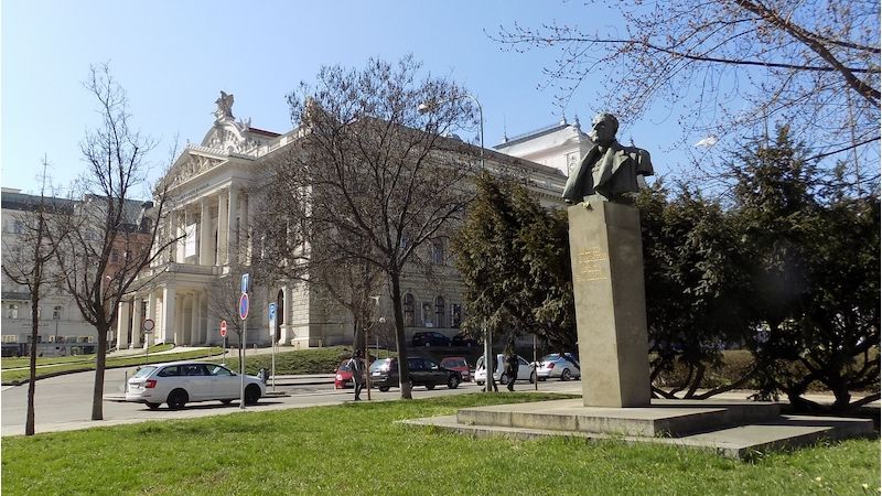 Památník maršála Malinovského na Malinovského náměstí v Brně